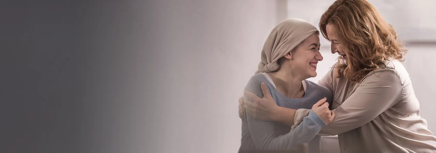 Cancer patient receiving support